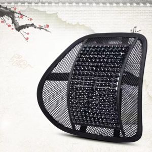 VARIER Car seat wooden bead cool cushion meeting seat square cushion single piece car seat comfort cushion