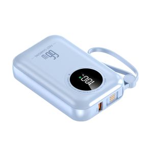 66W With 3 cable 20000mah USB variable hanging rope mini fast charging