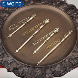 E-WOITD Do Thái Quà Tặng Đọc Sách Công Cụ Con Trỏ Với Chuỗi Trang Trí Torah Kinh Thánh Kim Loại Công Cụ Synagogue Cuốn Sách Kim Loại Ngón Tay Công Cụ