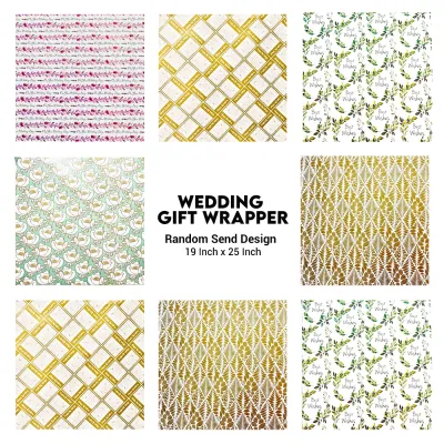 FCI Assorted Glossy Coated Gift Wrapper – All Occasion Wrapping Paper Roll | Random Designs for Birthday Celebration & Special Gifts