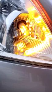 ไฟเลี้ยวคู่หลังบิดเยื้อง กระพริบเร็ว LED 33ชิพ 1156 DC12V สร้างภาพสดจากไทย