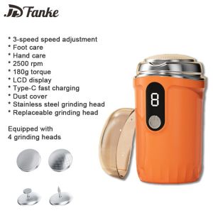 【SG Stock】Electric Digital Display Foot File Grinder Callus Remover Dead Skin Feet Care Foot Grinder 电动磨脚器