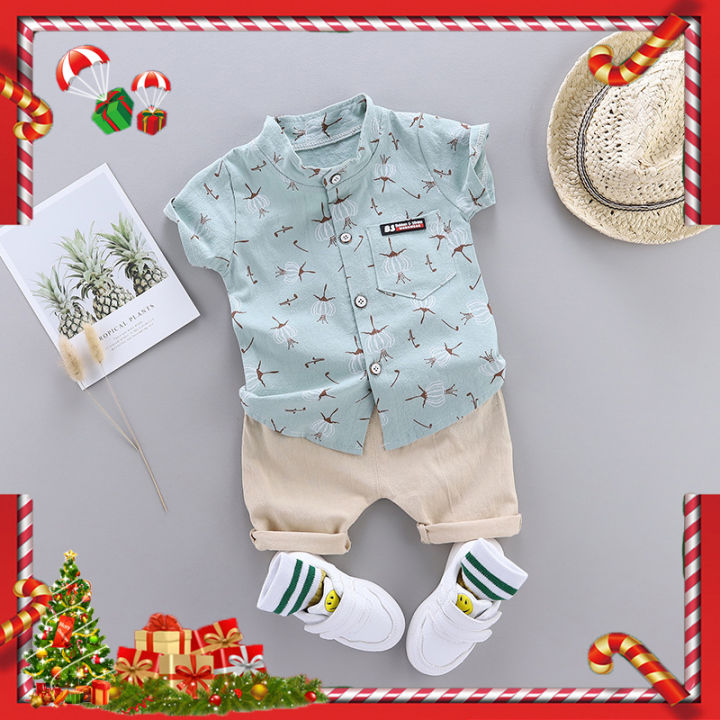 Kids Baby Clothes Set Children Boy Girl 0-5 years old cotton