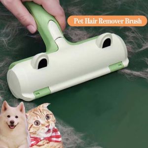 ERDORI Roller Manual Sticky Depilation Fur Grooming For Dog Cat Shedding Trimming Massage Cat Grooming Tool Pet Hair Removal Brush Pet Deshedding Brush Cat Grooming Comb
