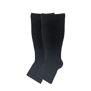 YOCKY Cao đến đầu gối Tất cực rộng Ngoại cỡ 7XL Co giãn mềm mại Vớ nén chạy bộ Thoải mái Cao đến bắp chân Vớ trẻ em Chân sưng