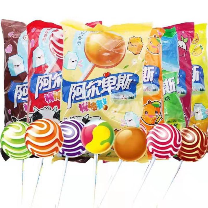 网红棒棒糖正品阿尔卑斯棒棒糖10支儿童糖果多口味喜糖批发送礼糖 | Lazada