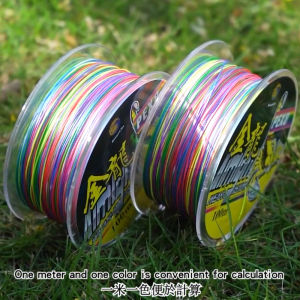 Senar PE X4 X8 Benang Kepang Pancing Murah 16~110lb Kuat Anti Keriting Warna Warni 100m