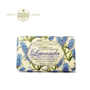 Italy Nestis Dante Nestis Dante Herb Vanilla After Bathing Handmade Soap Blue Meditation