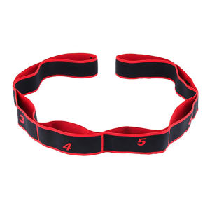 Stretch Exercise Training Stretching Band Multi-segment Yoga Pull Strap Belt Number Loop 8 Latin Dance Band Yoga Belt Tension Band Yoga Resistance Band 多段瑜伽带 数字瑜伽弹力带