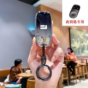 secr For BAIC JISHI Polestones 01 Rox Car Key Cover Key Fob Holder Shell Covers Keychain Protector Case Buckle Accessories 8N6Y2