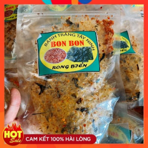 Bánh tráng rong biển Bon Bon bịch lớn bánh tráng trộn rong biển Tây Ninh ngon ngon - 04100117