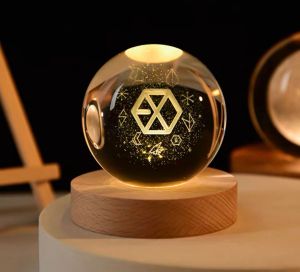 promo (BUY 1 GET 1) Lampu kristal EXO KPOP korea/ lampu hias led EXO