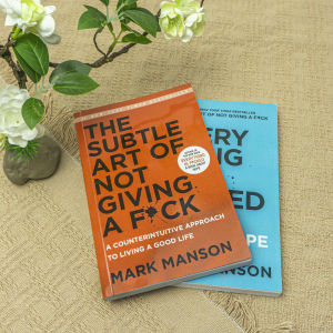 The Subtle Art of Not Giving A F*ck Mark Manson Everything Is F*cked Engsish Book Inspirational stories Personal development books