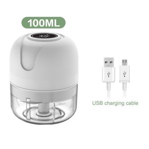 (Pengiriman cepat dikirim dari Jakarta)250ML Mini Chopper Portable Blender Elektrik Mini Food Processor