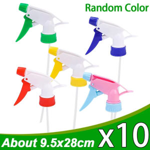 【Hibeautylife】10x Trigger Sprayer Spray Bottle Nozzle Beverage Coke Bottle Watering Can Head Hand Button Hair Styling Garden Plant Watering