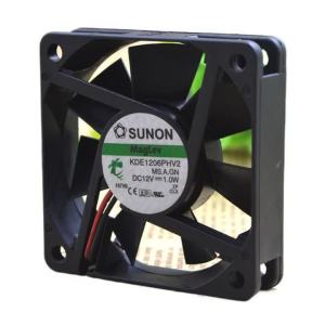 For Sunon 6015 12V 1.0W KDE1206PHV2 DC Maglev Cooling Fan for Reliable and Low-Noise Cooling in Networking Equipment