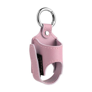Inhaler Case Holder Inhaler Spacer Holder Inhaler Key Chain Holder Inhaler PU Leather Case Lightweight Accessories Patient Outdoor Essentials