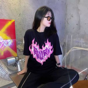 SR FASHION - Kaos Oversize Burn Love