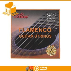 Alice AC149 Flamenco Guitar Strings Crystal Nylon Carbon Sliver Plated Copper Winding 弗拉门戈吉他弦