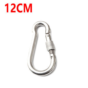 Carabiner Heavy Duty Metal Lock Carabiner Hook Snap Clip D-Ring For Outdoor CampingThe Climb 5-12cm
