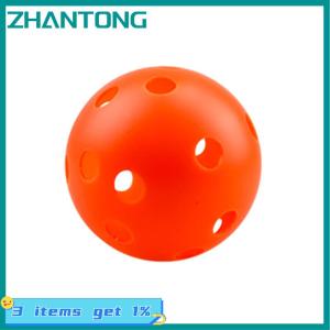 ZHANTONG 72mm 26 lỗ floorball dính bóng PE nhựa cho lĩnh vực Hockey đào tạo đường phố thể thao ngoài trời thực hành Ice Hockey Puck thiết bị