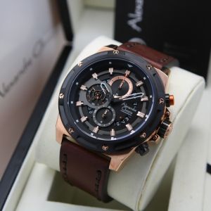 Jam Tangan Pria Alexandre Christie AC 6506 AC6506 AC 6653 AC 6586 AC 6599 AC 6410 AC 6562 AC6562 Original Garansi Resmi 1 Tahun - Leather & Rubber