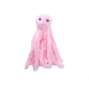 Cute Pet Cat Licking Toy Plush Octopus Natural Catnips Animal Teether Kitten Teaser Indoor Interactive Entertainment Toy