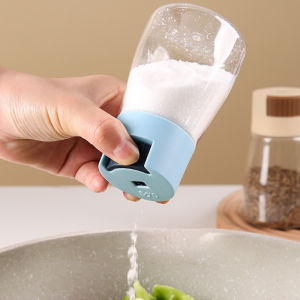 wangyueh 1 cái 0.5g hộ gia đình nhà bếp Báo Chí loại định lượng không khí chặt chẽ rõ ràng thủy tinh nhà bếp công cụ muối kiểm soát chai lọ gia vị