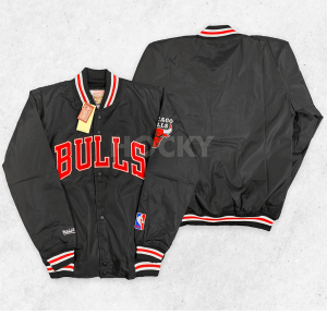 HOCKY Jaket Varsity Bomber Baseball Bulls Chicago All Varian Pria Wanita Bordir Terbaru Premium