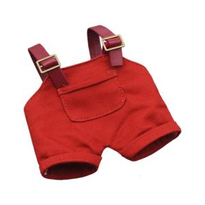 17Cm Cotton Doll Pocket Overalls For Anime Figure Doll Plush Doll Soft Fabric Display Dressingup Accessories Outfit