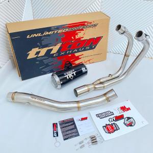 knalpot racing CBR 250RR R25 ninja 250 fi ninja 250 karbu type GT-5 V2 by Original TRITON