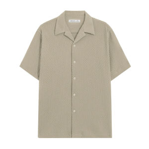 Áo Sơ Mi Casual Ngắn Tay Nam LADOS-8168 Chất Thun Xốp Cao Cấp Thoáng Mát Co Giãn Form Relaxed Thời Trang Đi Biển