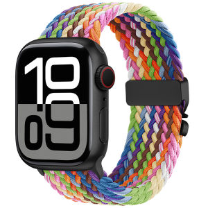 New Nylon Strap For Watch Ultra Band 49mm 46mm 45mm 44mm 40mm 41mm 42mm Adjustable Bracelet correa Series10 9 5 4 6 7 8 3 2 1 SE