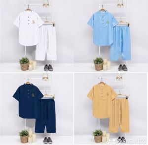 SETELAN KOKO ANAK/ KOKO ASRAF ANAK/BAJU MUSLIM ASRAF ANAK/KOKO ANAK 1-10 THN