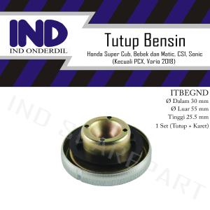 Tutup-Penutup Tangki-Tanki-Tank-Tengki-Teng Bensin-Minyak Bahan Bakar Honda Bebek Astrea 800 & Grand & Prima & Star & Legenda & Impressa-Impresa