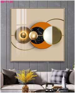 Himalaya Painting Fashion Abstract Design 40cmx40cm Frameless Waterproof Sintraboard Decorative Wall