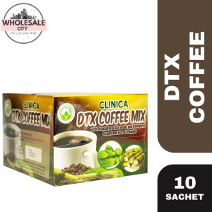 CLINICA DTX COFFEE MIX 10 SACHETS IN 1 BOX