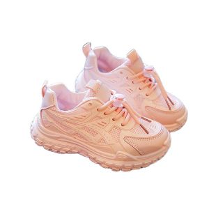 Sepatu Sneakers Import Anak Perempuan / Laki Laki Sekolah Tali ELEGHAN Temali 3 Warna IMPORT