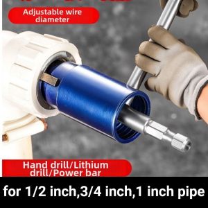 RGFV Electric Manual Faucet Angle Valve 3IN1 Design Screw Extractor Plumbing Repair Tool Pipe Breaker Connecting Rod Broken Bolt Remover Water Pipes