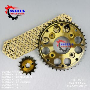 GEAR GIR SET GEAR GIR PAKET SUPRA FIT NEW SUPRA X 125 R SUPRA X 125 FI REVO LAMA REVO FIT 40T