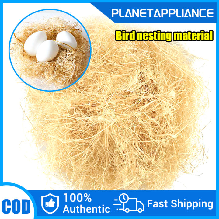 Bird nest fiber Natural jute nesting material for love birds finches