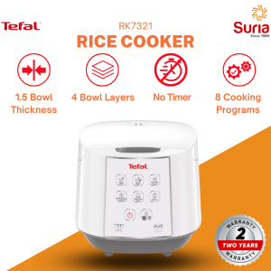 (With Bubble Wrap) Tefal (Fuzzy Logic/Fuzzy Plus Logic/Delirice Plus/Master IH) 1.8L Rice Cooker Periuk Nasi 电饭煲 (10 Cups) RK7321 RK736B RK776B RK818