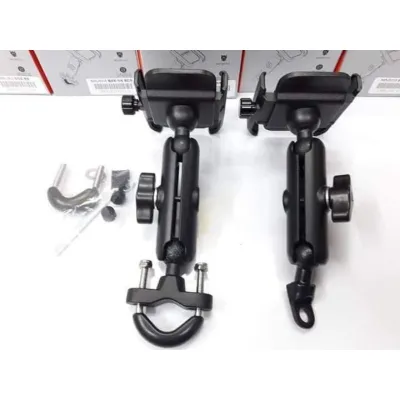 MOTOWOLF V3 CELLPHONE HOLDER CLAMP TYPE & MIRROR TYPE