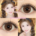 [COD]mysticeyes softlens Olivia Mint series black big eyes 14.2mm normal. 