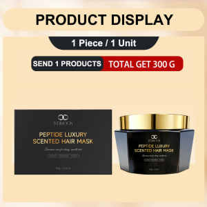 LYDIMOON Polypeptide Luxury Fragrance Hair Mask Deep Conditioning Hair Mask 300g Repair Perm Dye Damaged Hair Anti‑Frizz Reduce Split Ends Deep Nourish Strengthen Shiny Hair Care Treatment Smooth And Repair Hair Mask