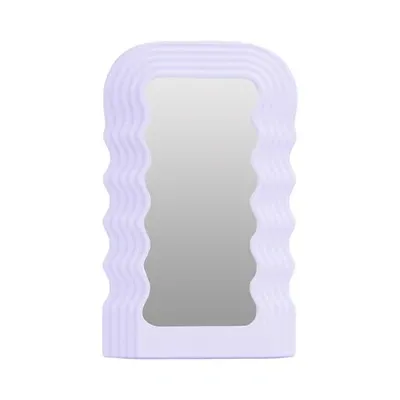 Cermin Dinding Dekorasi Style Modern Wall Mirror Estetik 26x2.8x42cm WMO IF8244