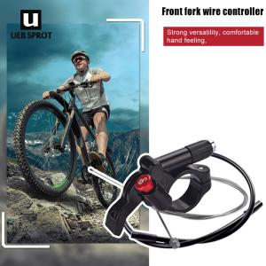 Front Fork Remote Lockout Lever with Inner Cable + Housing for MTB Mountain Bike