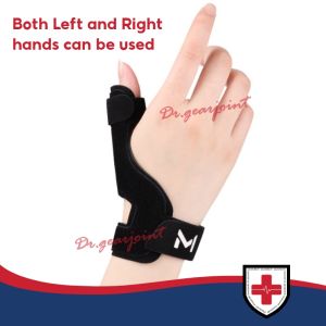 Thumb BraceThumb Support for Day Night WorkThumb Spica Splint for De Quervains Tenosynovitis Tendonitis Sprain - One Size Fits Most - Left/Right Hand