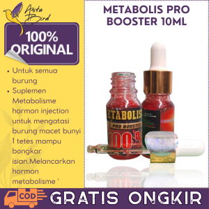 "METABOLIS PRO BOOSTER 10ML" BIG SIZEBOTOL KACAVITAMINPENGGACORATASI MACET BUNYI
