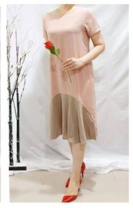 NCL 2348 Maxi Dress Grosir 76 Premium Mosh Crepe Import Adem